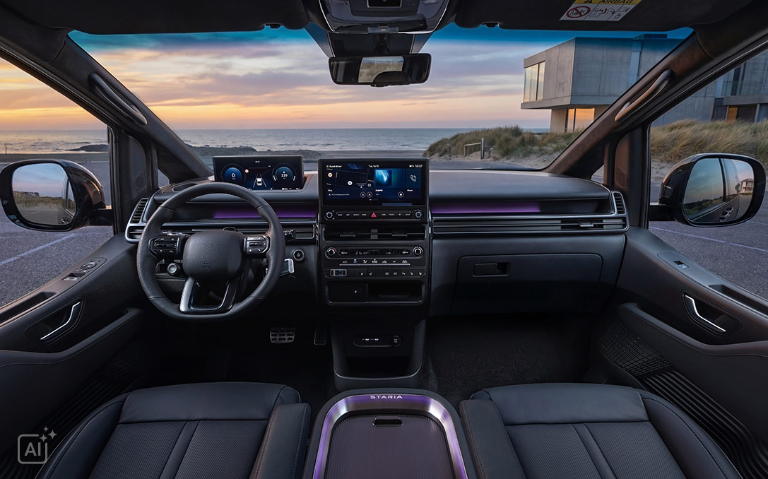 Hyundai STARIA Elektro Innenraum vorn